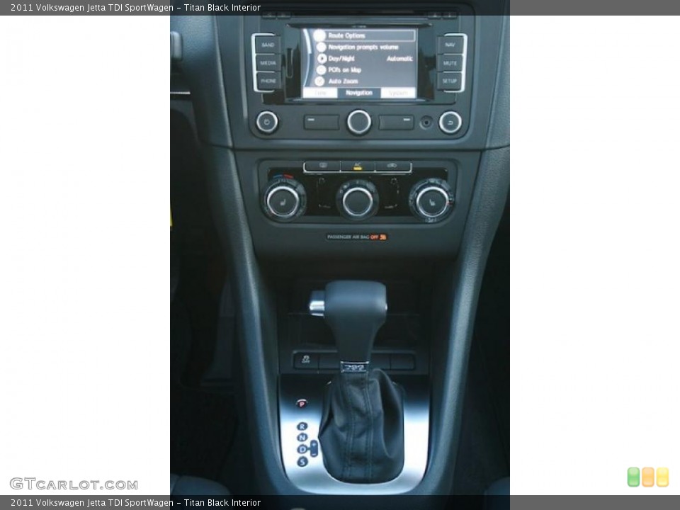 Titan Black Interior Transmission for the 2011 Volkswagen Jetta TDI SportWagen #37635696