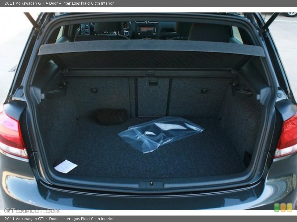 Interlagos Plaid Cloth Interior Trunk for the 2011 Volkswagen GTI 4 Door #37636032