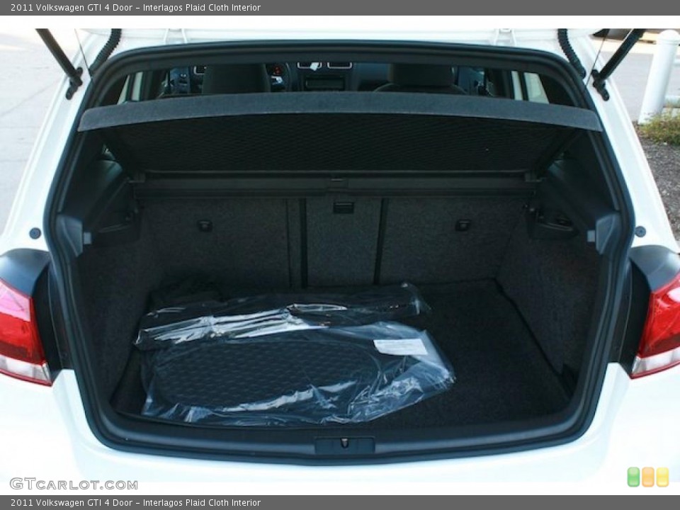 Interlagos Plaid Cloth Interior Trunk for the 2011 Volkswagen GTI 4 Door #37636180