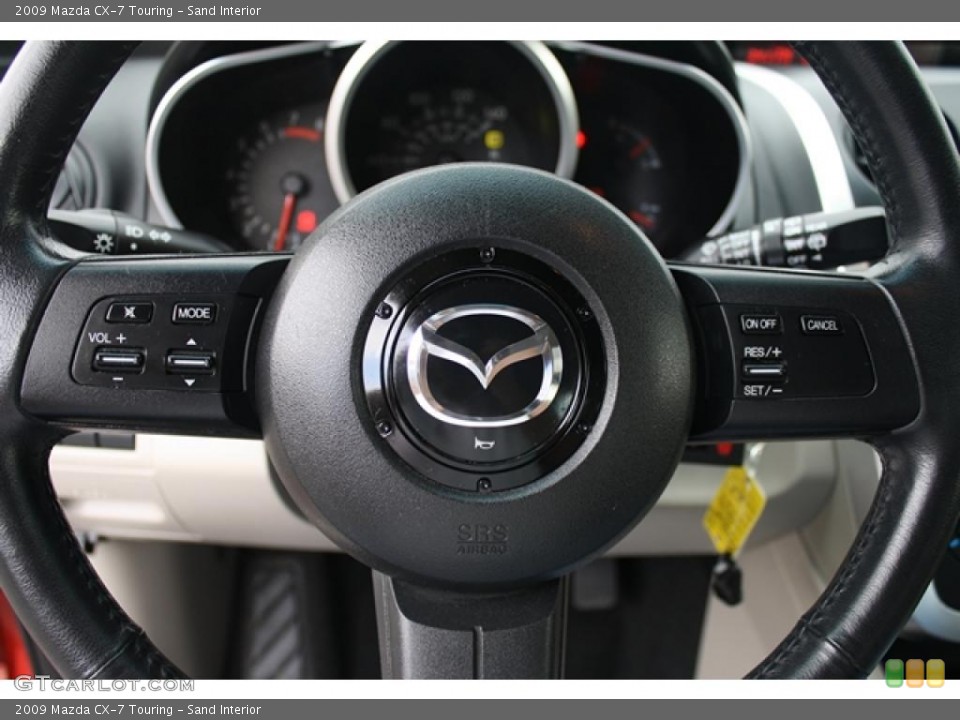 Sand Interior Steering Wheel for the 2009 Mazda CX-7 Touring #37650455