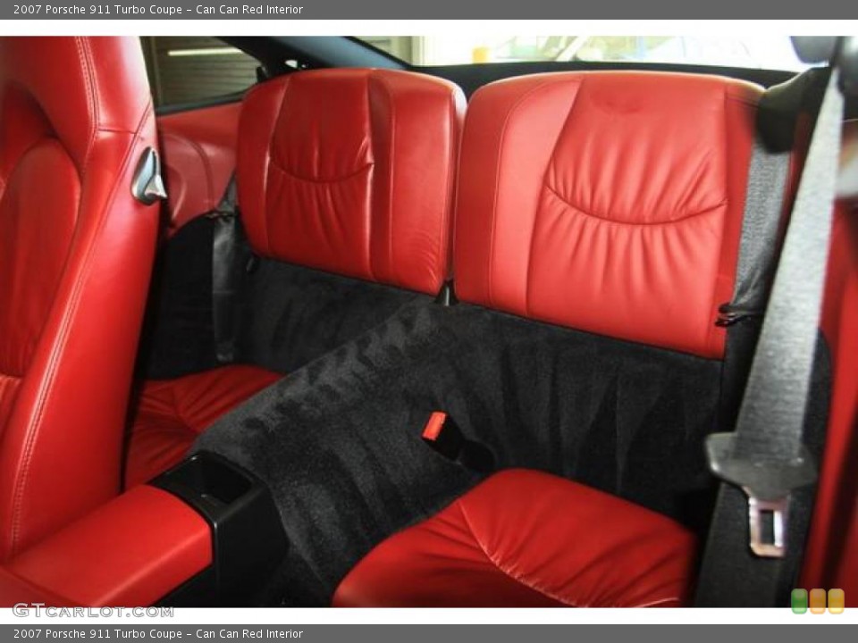 Can Can Red 2007 Porsche 911 Interiors