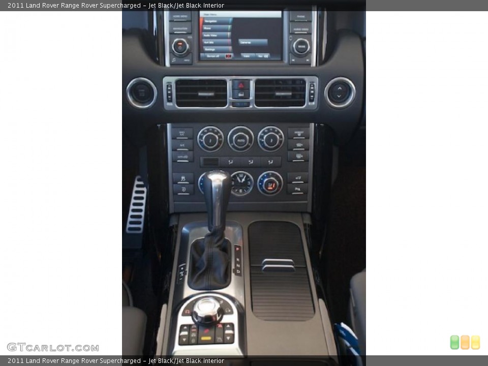 Jet Black/Jet Black Interior Transmission for the 2011 Land Rover Range Rover Supercharged #37671378