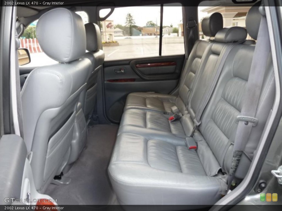 Gray Interior Photo for the 2002 Lexus LX 470 #37675374
