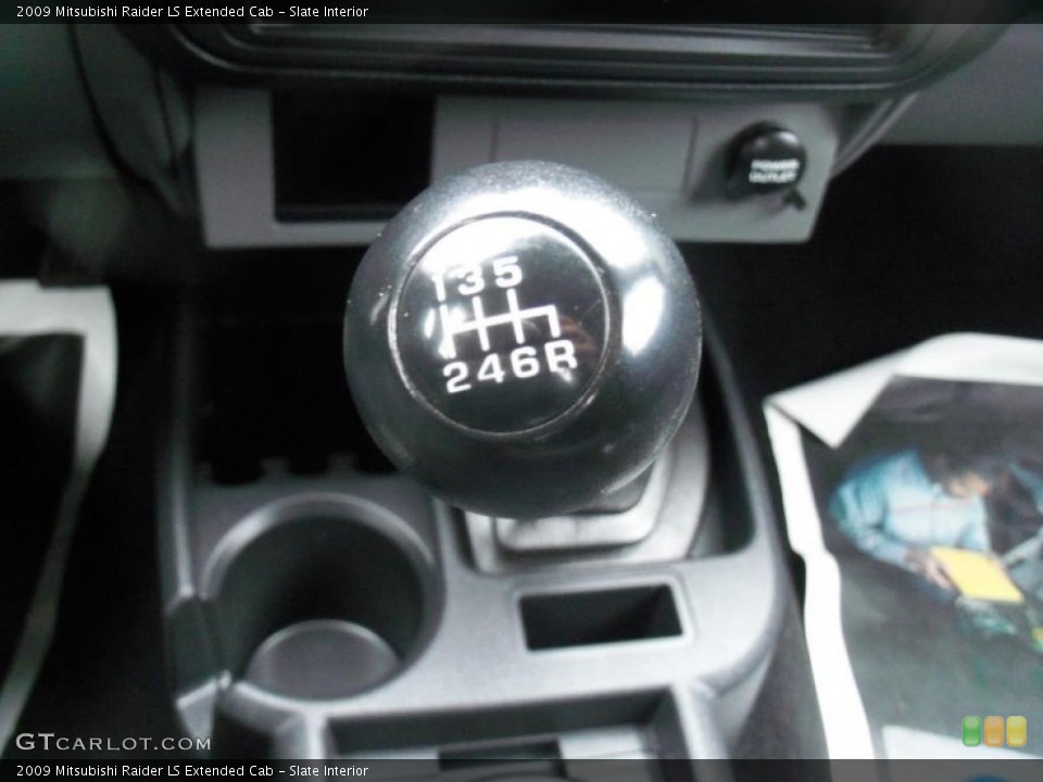 Slate Interior Transmission for the 2009 Mitsubishi Raider LS Extended Cab #37681702