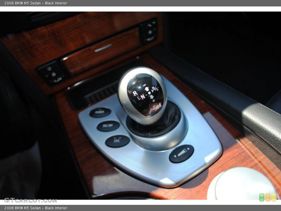 Black Interior Transmission for the 2008 BMW M5 Sedan #37740730
