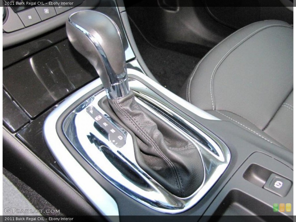Ebony Interior Transmission for the 2011 Buick Regal CXL #37745070