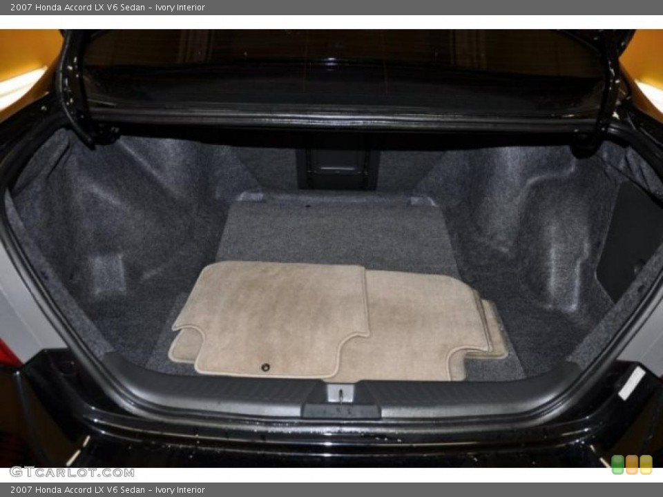Ivory Interior Trunk for the 2007 Honda Accord LX V6 Sedan #37747450