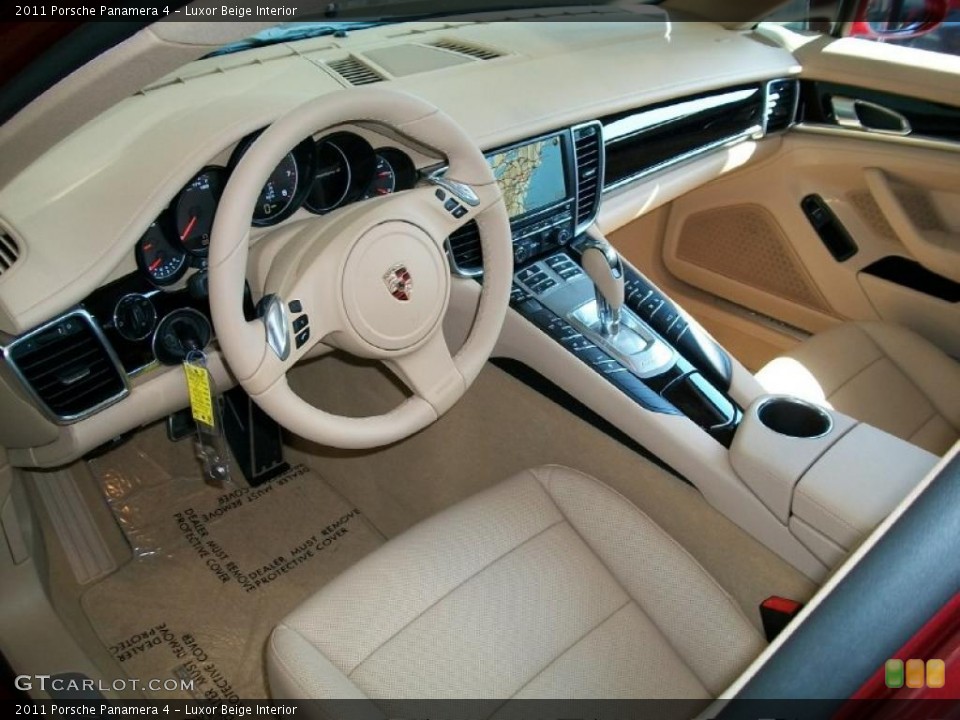 Luxor Beige Interior Photo for the 2011 Porsche Panamera 4 #37796936