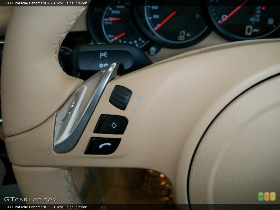 Luxor Beige Interior Steering Wheel for the 2011 Porsche Panamera 4 #37796996