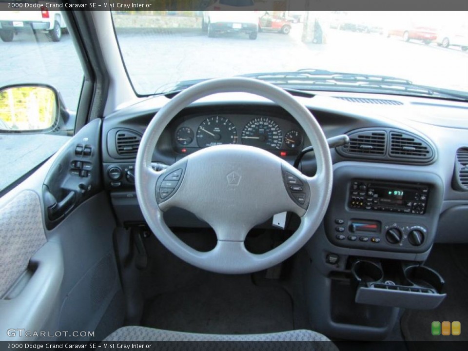 Mist Gray Interior Steering Wheel for the 2000 Dodge Grand Caravan SE #37797460