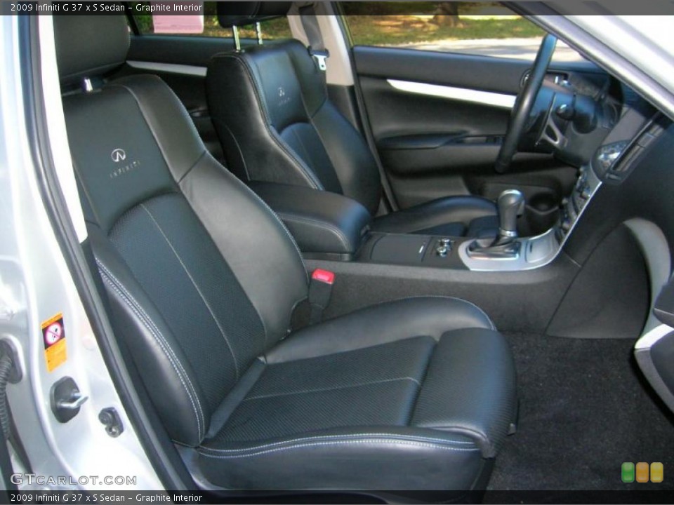 Graphite Interior Photo for the 2009 Infiniti G 37 x S Sedan #37798432