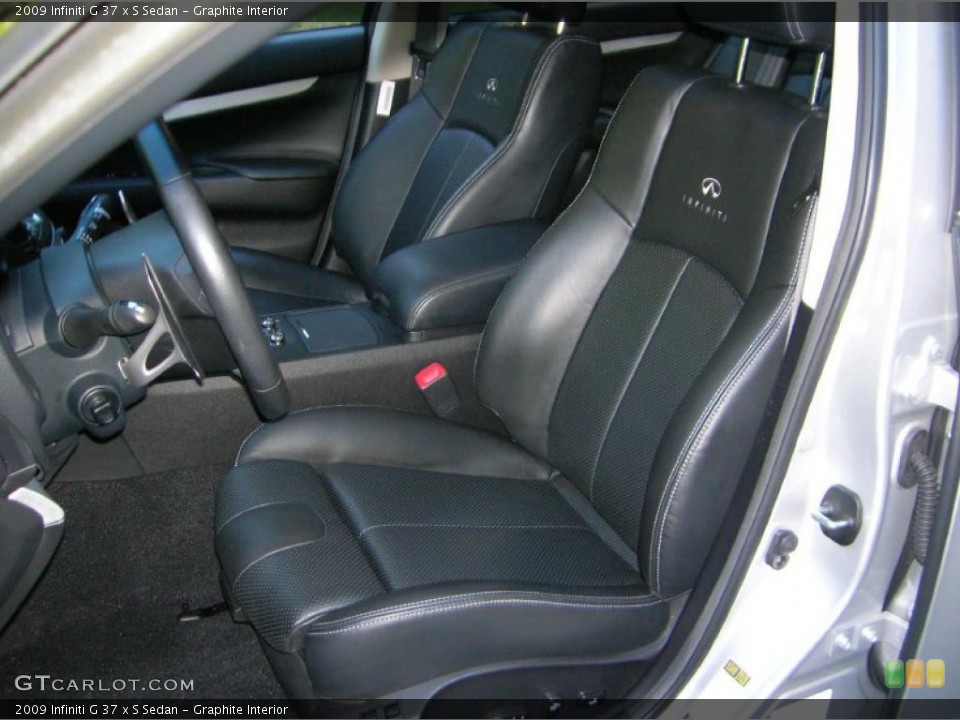 Graphite Interior Photo for the 2009 Infiniti G 37 x S Sedan #37798536