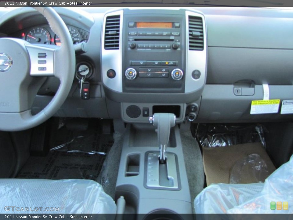 Steel Interior Photo for the 2011 Nissan Frontier SV Crew Cab #37799516