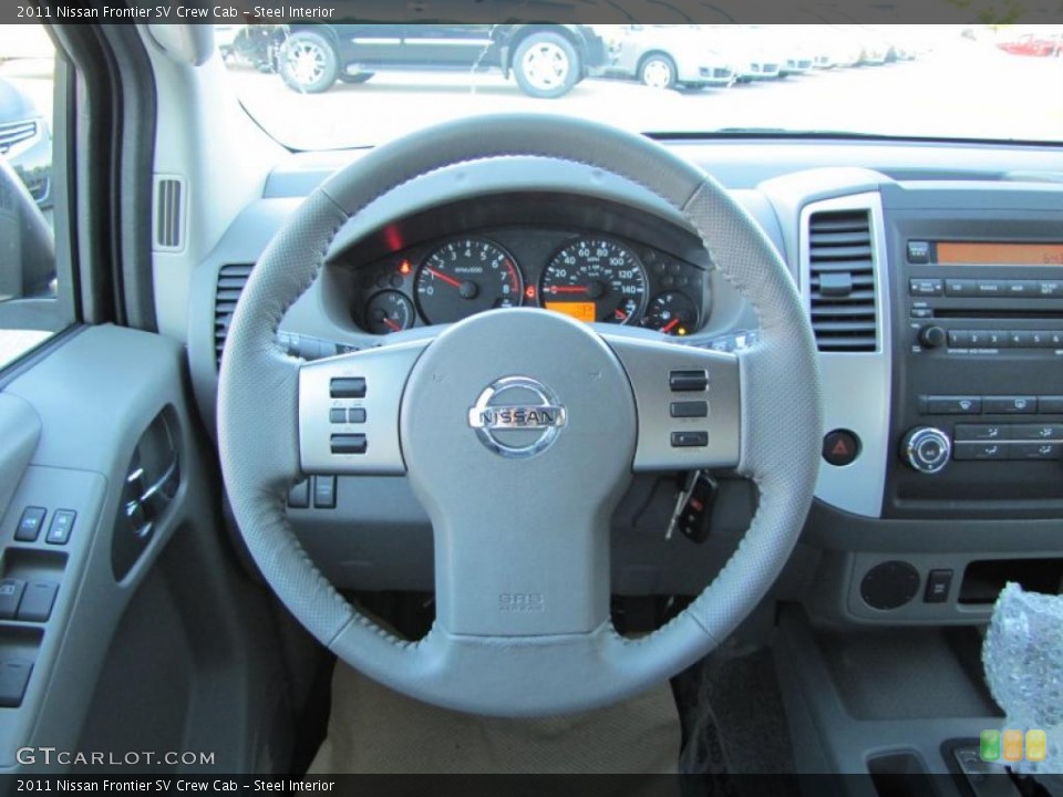 Steel Interior Steering Wheel for the 2011 Nissan Frontier SV Crew Cab #37800392