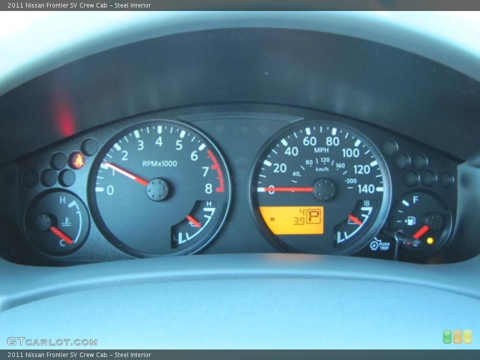 Steel Interior Gauges for the 2011 Nissan Frontier SV Crew Cab #37800592