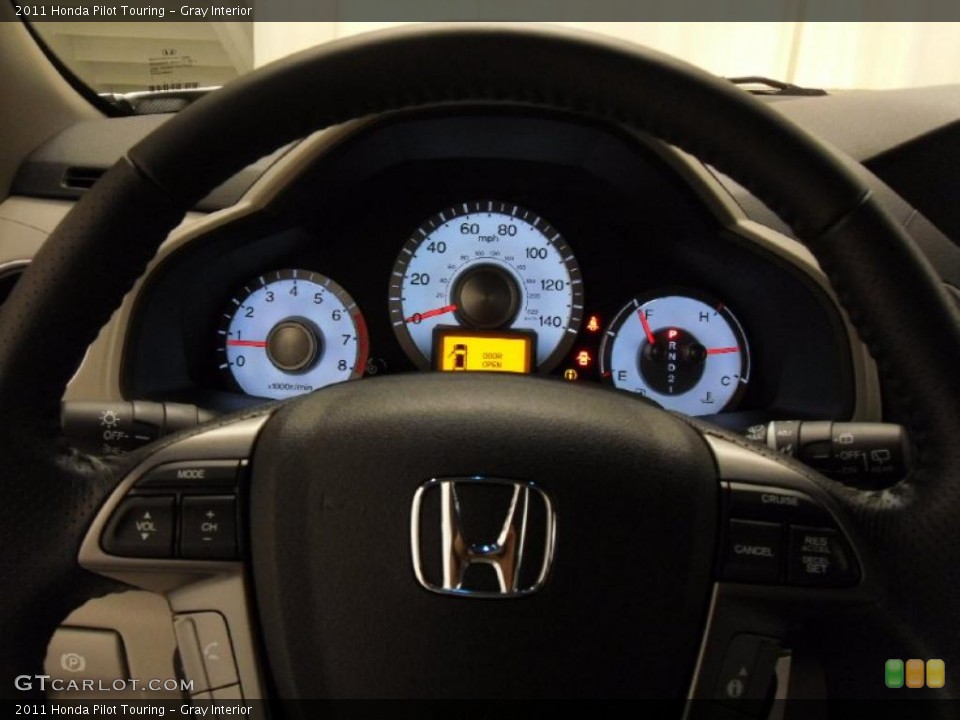 Gray Interior Gauges for the 2011 Honda Pilot Touring #37804776