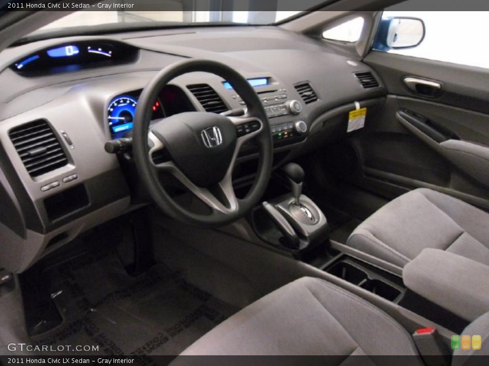 Gray Interior Photo for the 2011 Honda Civic LX Sedan #37805320