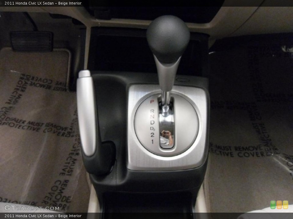 Beige Interior Transmission for the 2011 Honda Civic LX Sedan #37805500