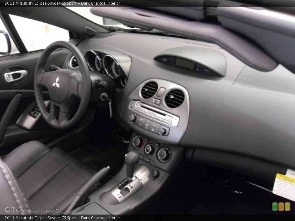 Dark Charcoal Interior Photo for the 2011 Mitsubishi Eclipse Spyder GS Sport #37806564
