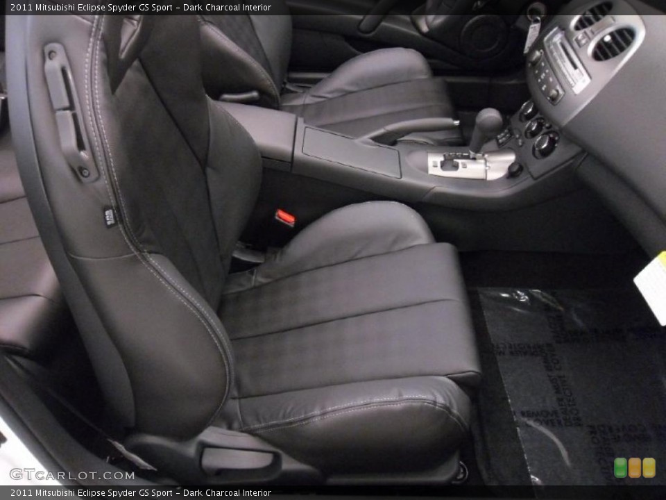 Dark Charcoal Interior Photo for the 2011 Mitsubishi Eclipse Spyder GS Sport #37806572