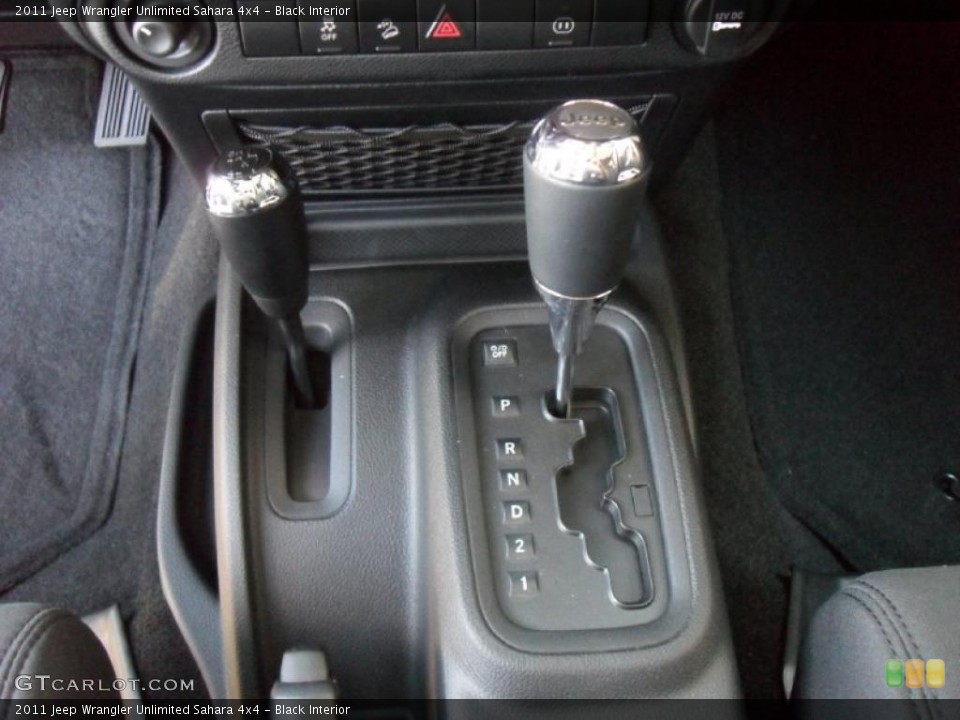 Black Interior Transmission for the 2011 Jeep Wrangler Unlimited Sahara 4x4 #37807716