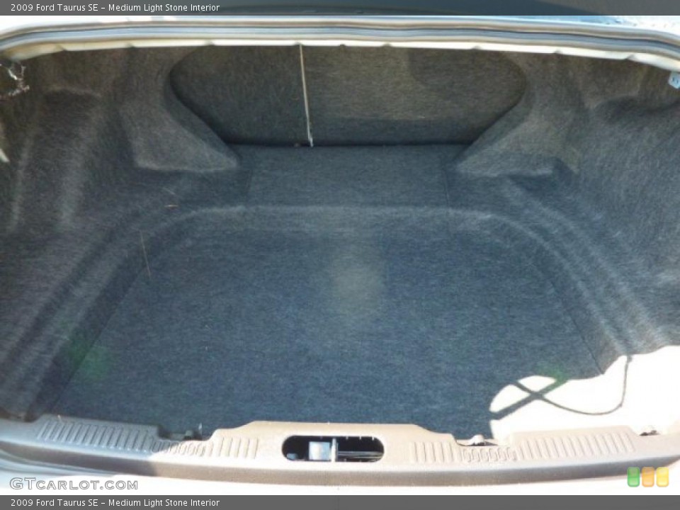 Medium Light Stone Interior Trunk for the 2009 Ford Taurus SE #37808416