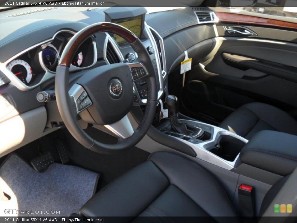 Ebony/Titanium Interior Photo for the 2011 Cadillac SRX 4 V6 AWD #37808525