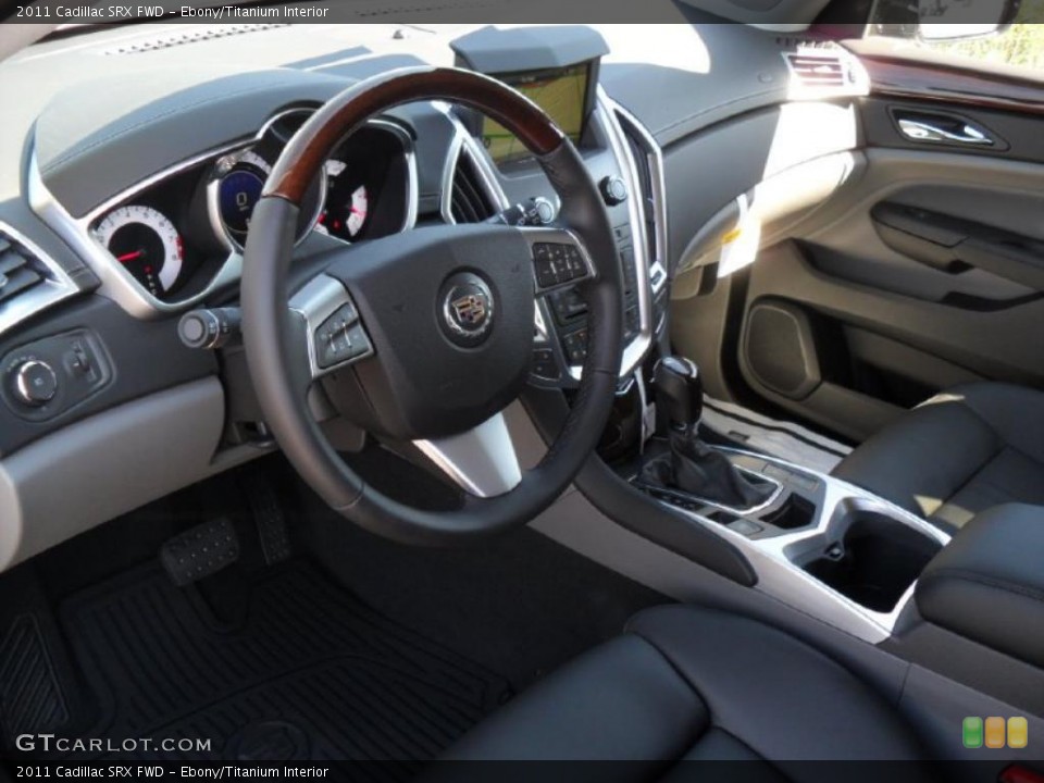 Ebony/Titanium Interior Photo for the 2011 Cadillac SRX FWD #37809152