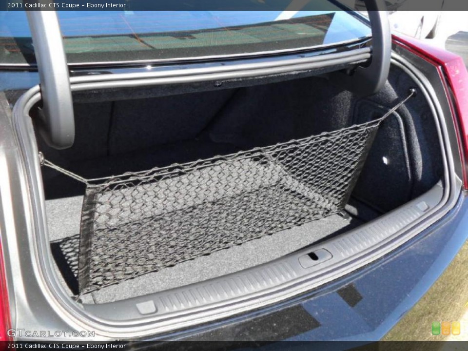 Ebony Interior Trunk for the 2011 Cadillac CTS Coupe #37809656