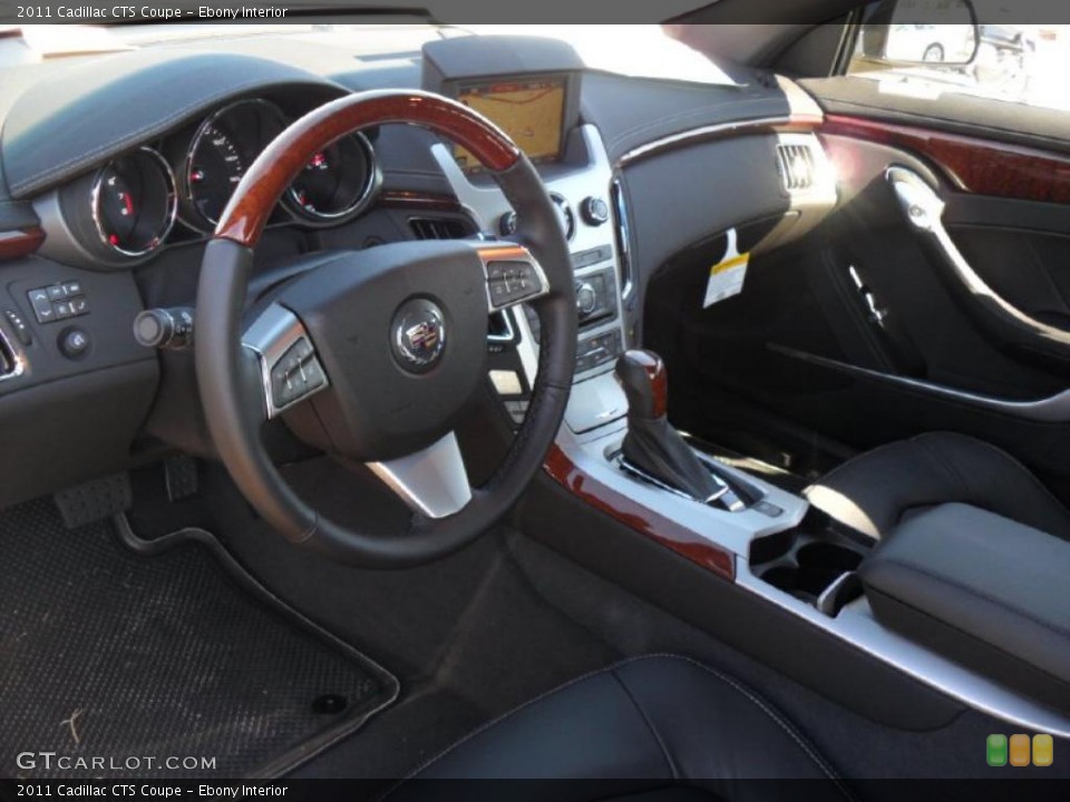 Ebony Interior Photo for the 2011 Cadillac CTS Coupe #37809772