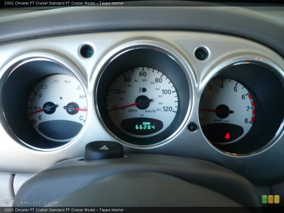 Taupe Interior Gauges for the 2002 Chrysler PT Cruiser  #37810952