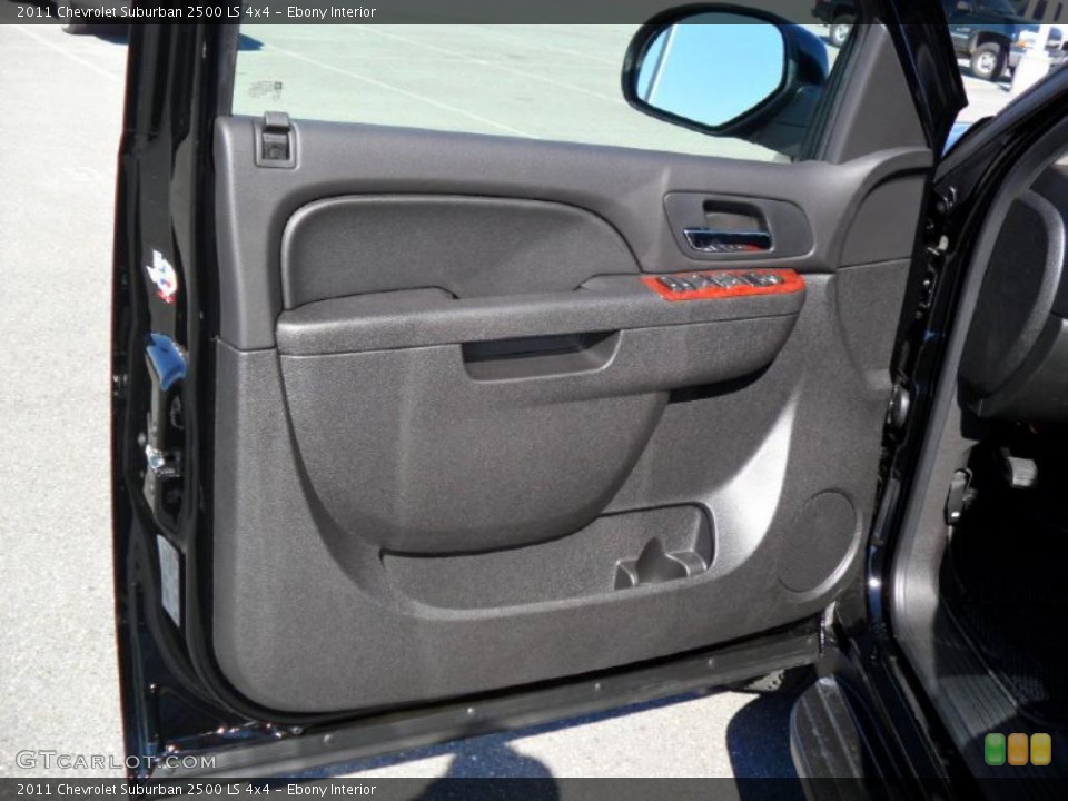 Ebony Interior Photo for the 2011 Chevrolet Suburban 2500 LS 4x4 #37811348