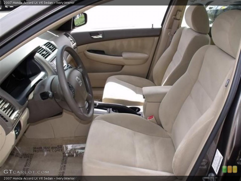 Ivory Interior Photo for the 2007 Honda Accord LX V6 Sedan #37825394