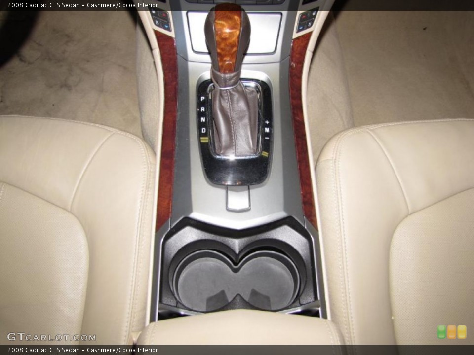 Cashmere/Cocoa Interior Transmission for the 2008 Cadillac CTS Sedan #37830158