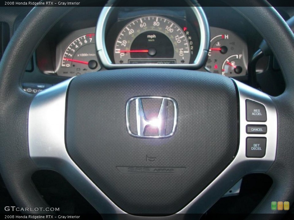 Gray Interior Gauges for the 2008 Honda Ridgeline RTX #37830918
