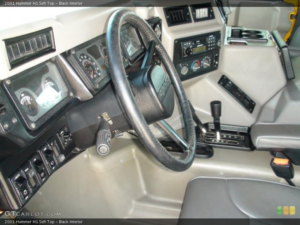 Black Interior Photo for the 2001 Hummer H1 Soft Top #37837862