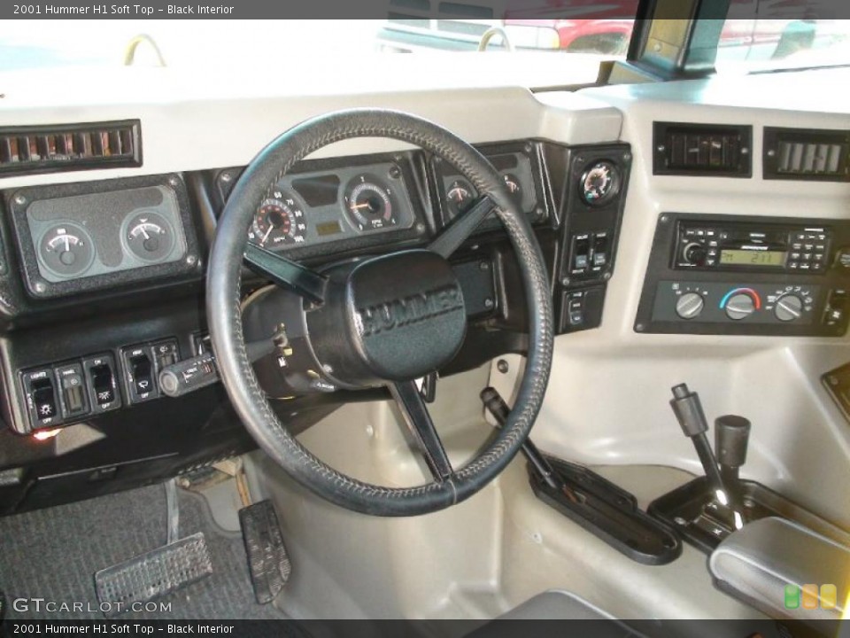Black Interior Photo for the 2001 Hummer H1 Soft Top #37837870
