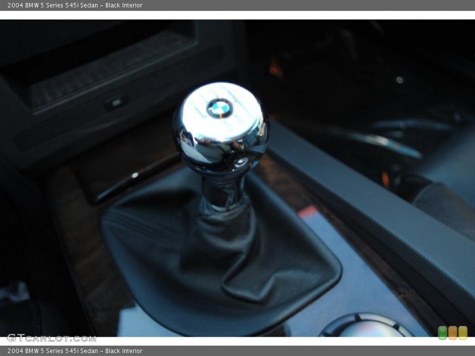 Black Interior Transmission for the 2004 BMW 5 Series 545i Sedan #37841271