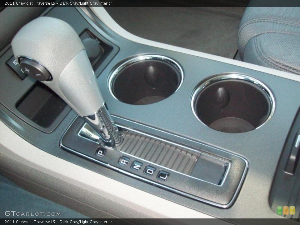 Dark Gray/Light Gray Interior Transmission for the 2011 Chevrolet Traverse LS #37842743