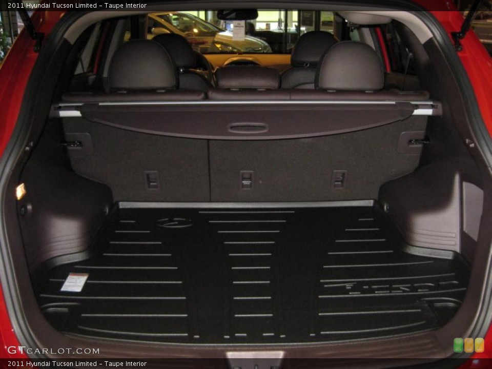 Taupe Interior Trunk for the 2011 Hyundai Tucson Limited #37842815