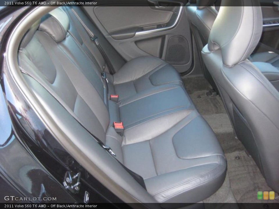 Off Black/Anthracite Interior Photo for the 2011 Volvo S60 T6 AWD #37843371