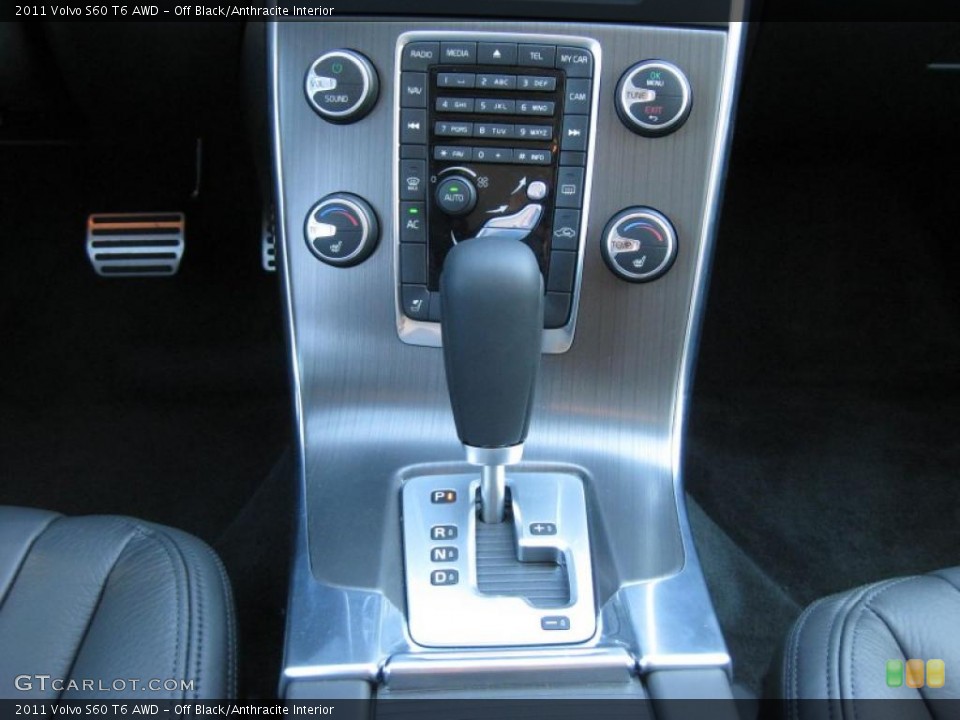 Off Black/Anthracite Interior Transmission for the 2011 Volvo S60 T6 AWD #37843447
