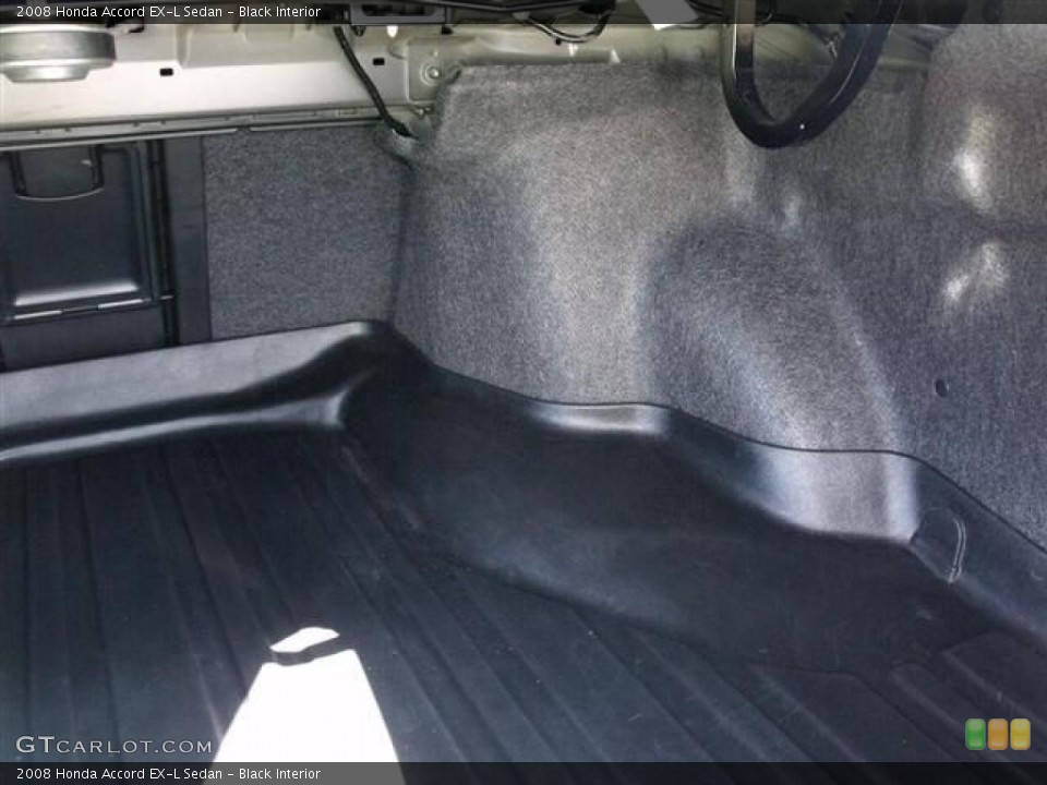 Black Interior Trunk for the 2008 Honda Accord EX-L Sedan #37845379