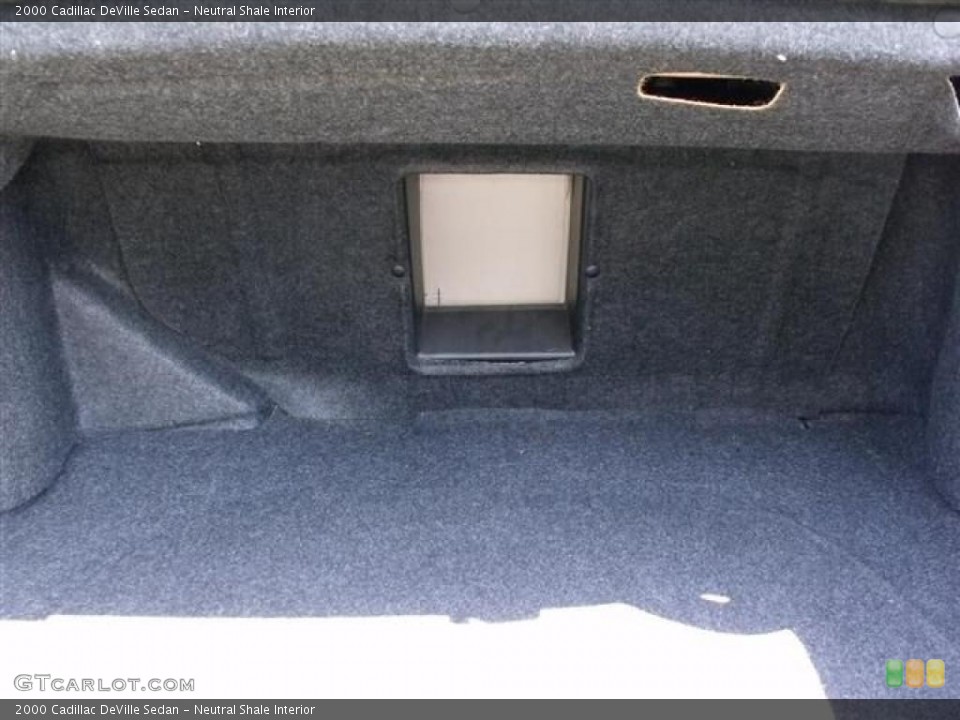 Neutral Shale Interior Trunk for the 2000 Cadillac DeVille Sedan #37845915