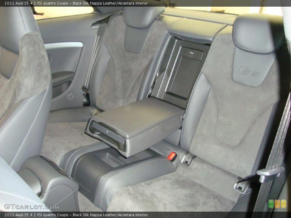 Black Silk Nappa Leather/Alcantara Interior Photo for the 2011 Audi S5 4.2 FSI quattro Coupe #37846223