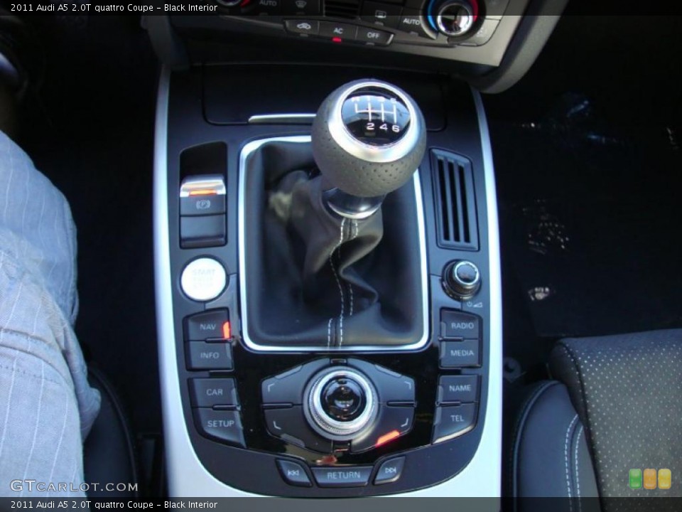 Black Interior Transmission for the 2011 Audi A5 2.0T quattro Coupe #37847319