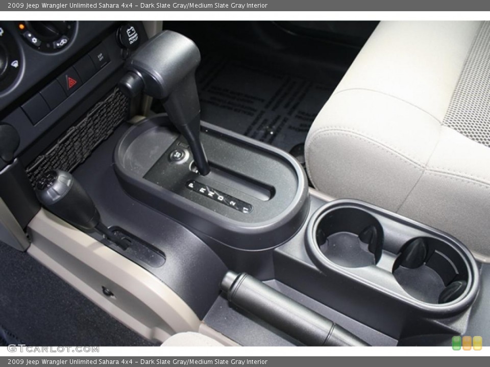 Dark Slate Gray/Medium Slate Gray Interior Transmission for the 2009 Jeep Wrangler Unlimited Sahara 4x4 #37848751