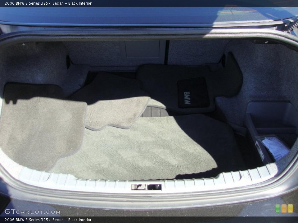 Black Interior Trunk for the 2006 BMW 3 Series 325xi Sedan #37849959
