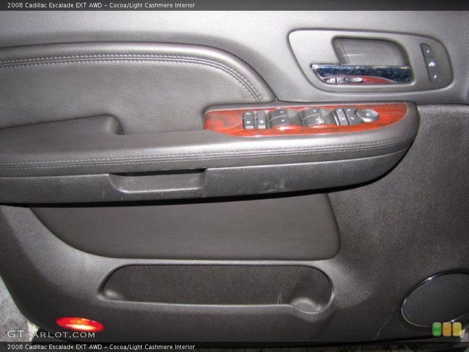 Cocoa/Light Cashmere Interior Photo for the 2008 Cadillac Escalade EXT AWD #37852987