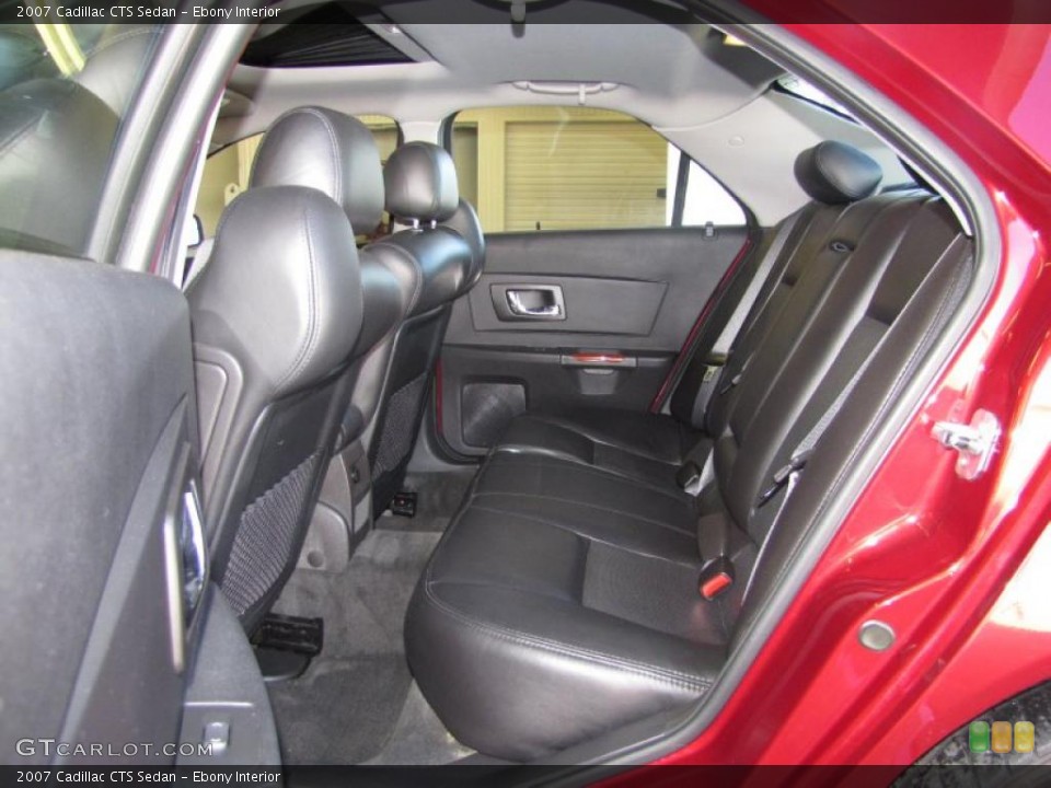 Ebony Interior Photo for the 2007 Cadillac CTS Sedan #37853647